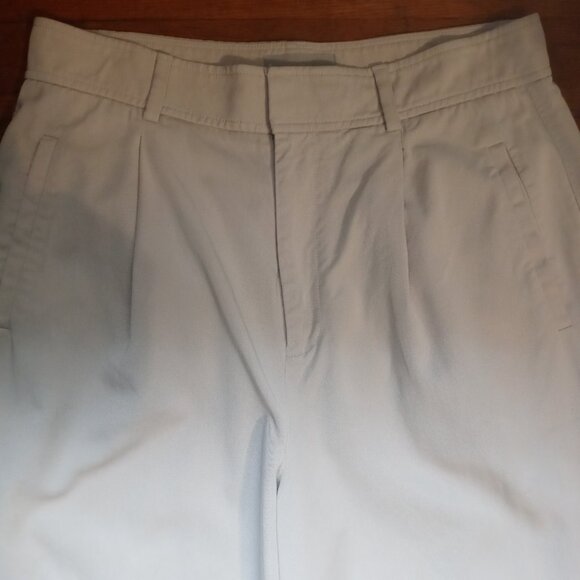 EVERLANE the draper pleated pants in sandstone (12R) - Picture 7 of 16